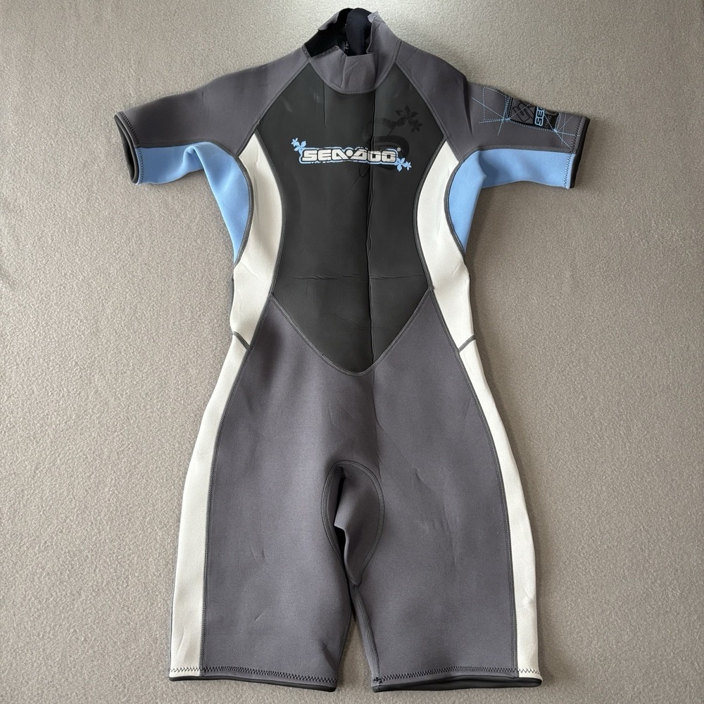 See Doo Women's Wet Suit Size 9-10 4-Way Flex Ultra Flex Stretch Material Surf